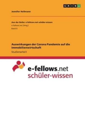 Auswirkungen Der Corona Pandemie Auf Die Immobilienwirtschaft