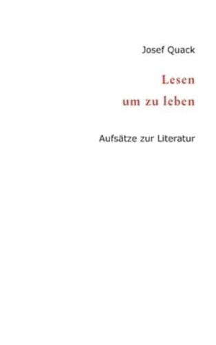 Lesen Um Zu Leben