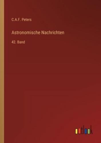 Astronomische Nachrichten