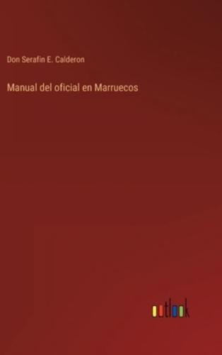 Manual del oficial en Marruecos