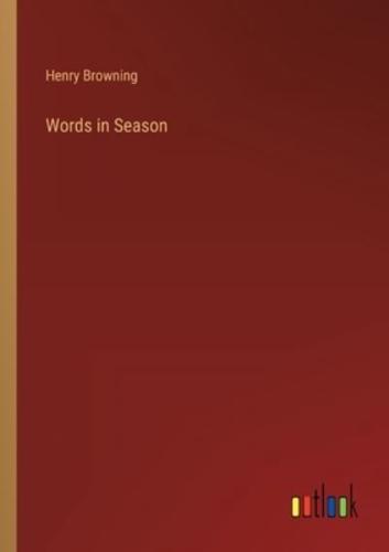 Words in Season