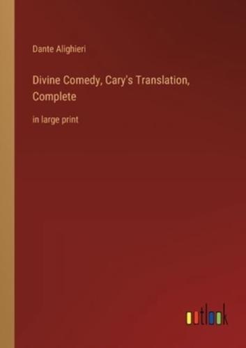 Divine Comedy, Cary's Translation, Complete