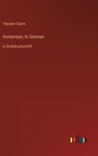 Immensee; In German