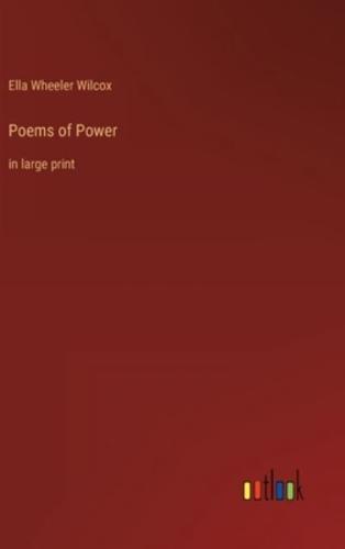 Poems of Power