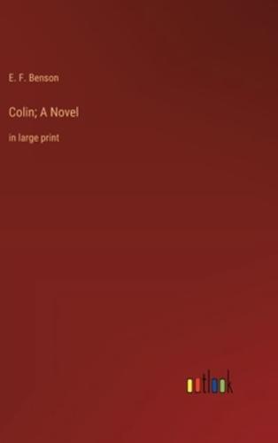 Colin; A Novel