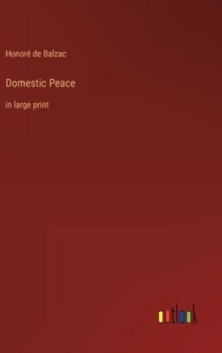 Domestic Peace