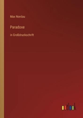 Paradoxe