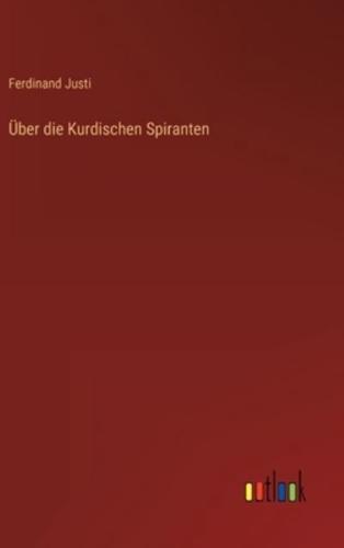 Über Die Kurdischen Spiranten