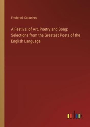 A Festival of Art, Poetry and Song