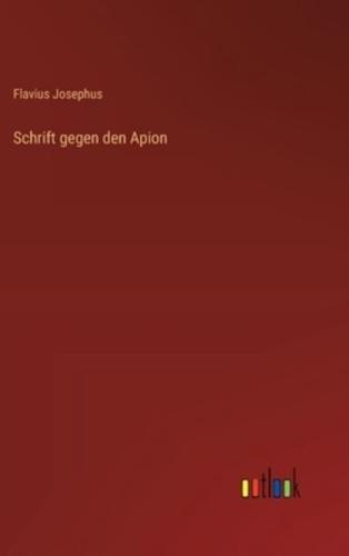 Schrift Gegen Den Apion