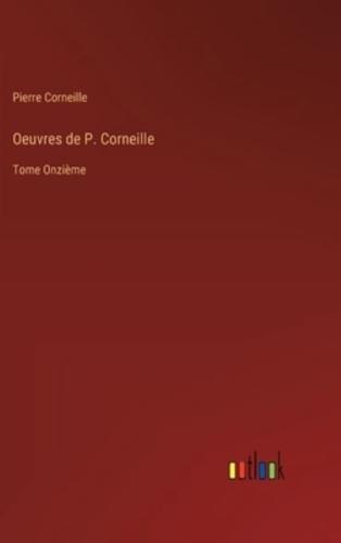Oeuvres De P. Corneille