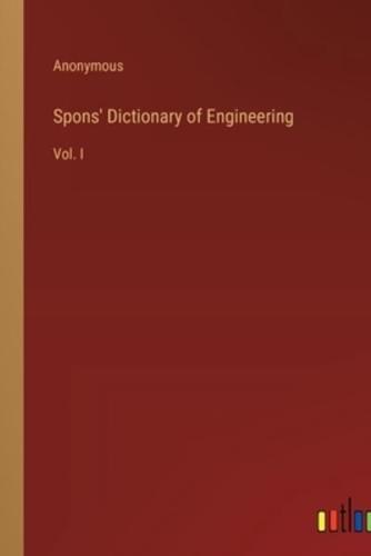 Spons' Dictionary of Engineering