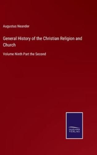 General History of the Christian Religion and Church