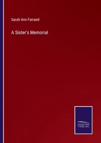 A Sister's Memorial