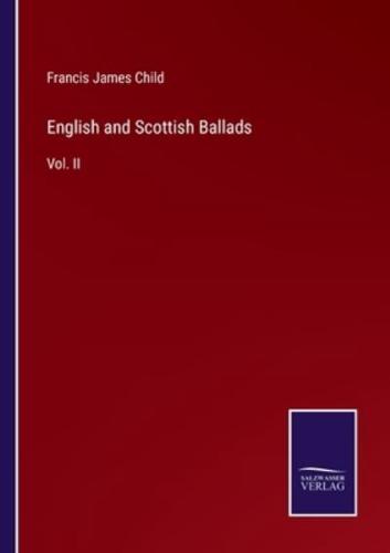 English and Scottish Ballads