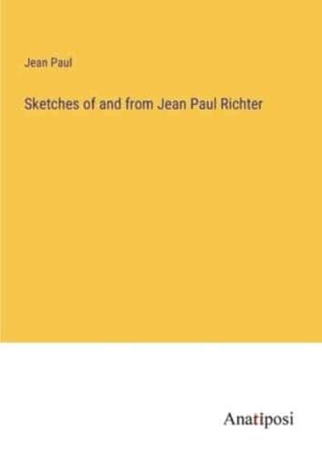 Sketches of and from Jean Paul Richter