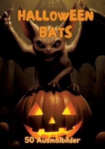 Halloween Bats - 50 Ausmalbilder
