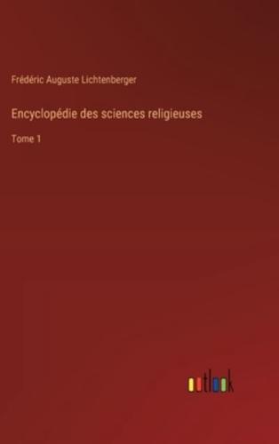 Encyclopédie Des Sciences Religieuses