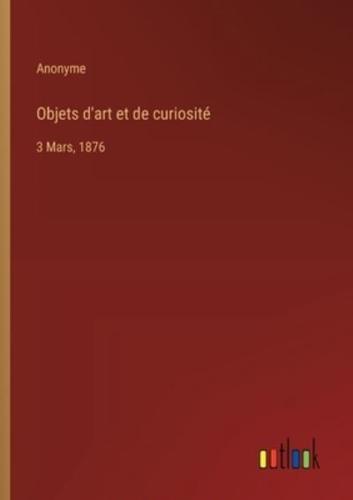 Objets D'art Et De Curiosité