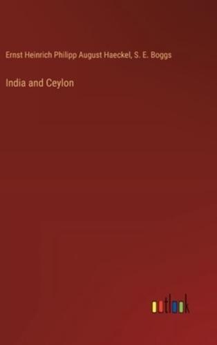 India and Ceylon