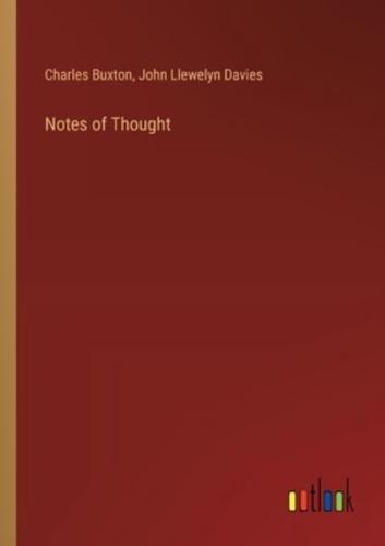 Notes of Thought