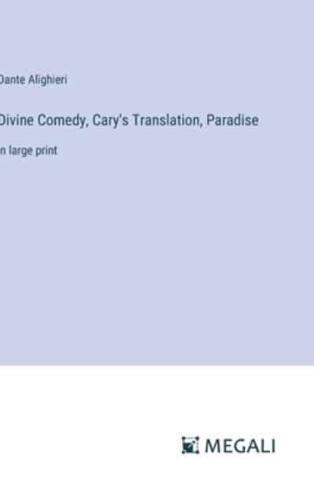 Divine Comedy, Cary's Translation, Paradise