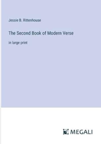 The Second Book of Modern Verse