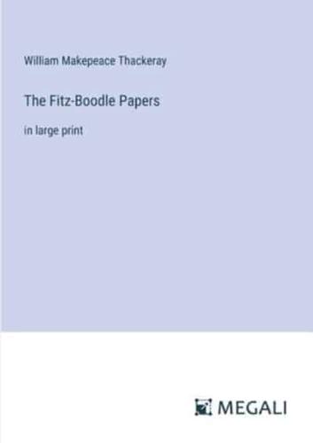 The Fitz-Boodle Papers