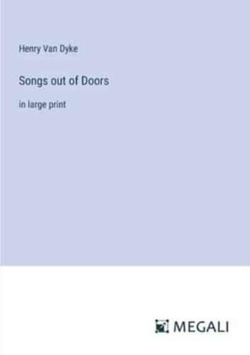Songs Out of Doors