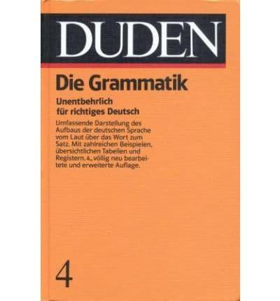 GRAMMATIK/DUDEN V.04, NEUAUFLAGE