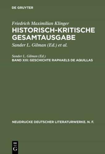 Geschichte Raphaels De Aquillas