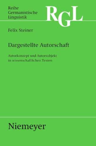 Dargestellte Autorschaft