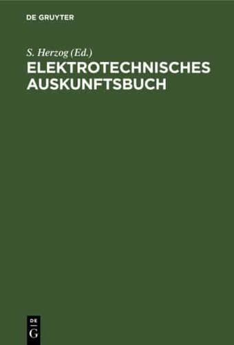 Elektrotechnisches Auskunftsbuch