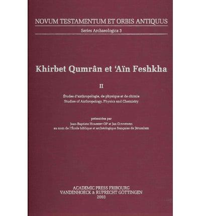 Khirbet Qumran Et 'Ain Feshkha II