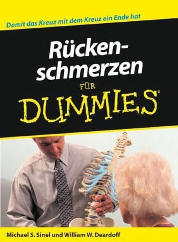 RÃ¼ckenschmerzen fÃ¼r Dummies