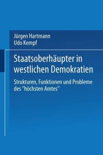 Staatsoberhäupter in Westlichen Demokratien