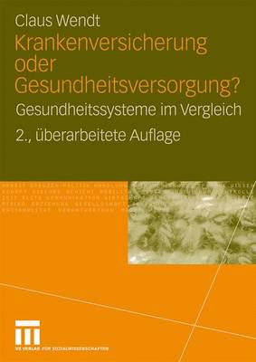 Krankenversicherung Oder Gesundheitsversorgung?