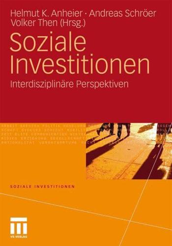 Soziale Investitionen : Interdisziplinäre Perspektiven