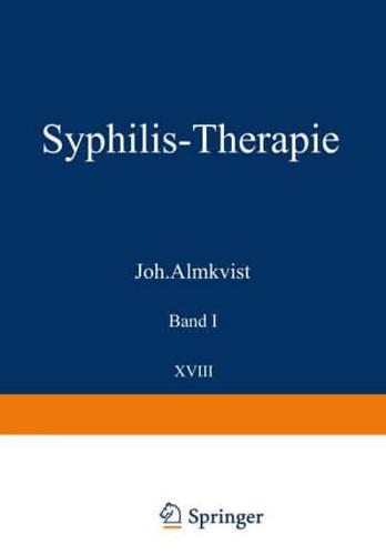 Syphilis-Therapie. Geschlechtskrankheiten