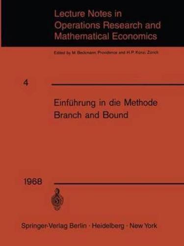 Einfahrung in Die Methode Branch and Bound