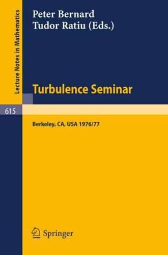Turbulence Seminar