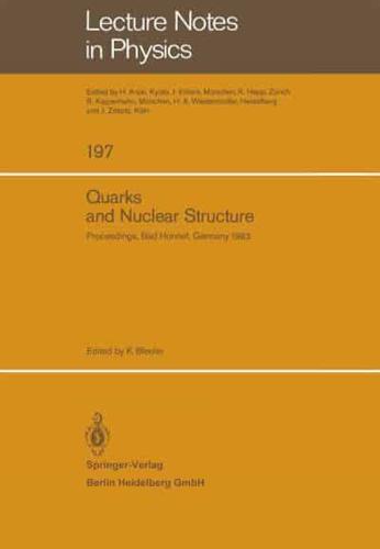 Quarks and Nuclear Structure