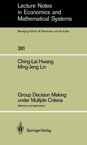 Group Decision Making Under Multiple Criteria