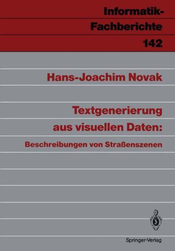 Textgenerierung Aus Visuellen Daten: Beschreibungen Von Straenszenen