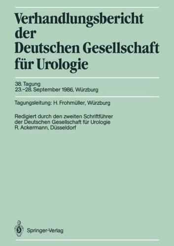 38. Tagung, 23.-28. September 1986, Würzburg