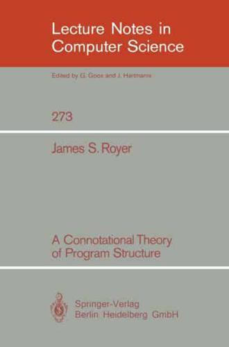 A Connotational Theory of Program Structure