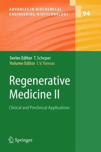Regenerative Medicine II