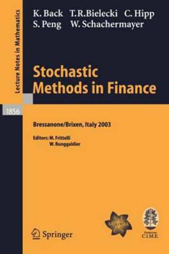 Stochastic Methods in Finance