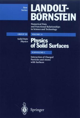 Interaction of Charged Particles and Atoms With Surfaces. Condensed Matter