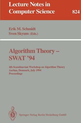 Algorithm Theory - SWAT '94